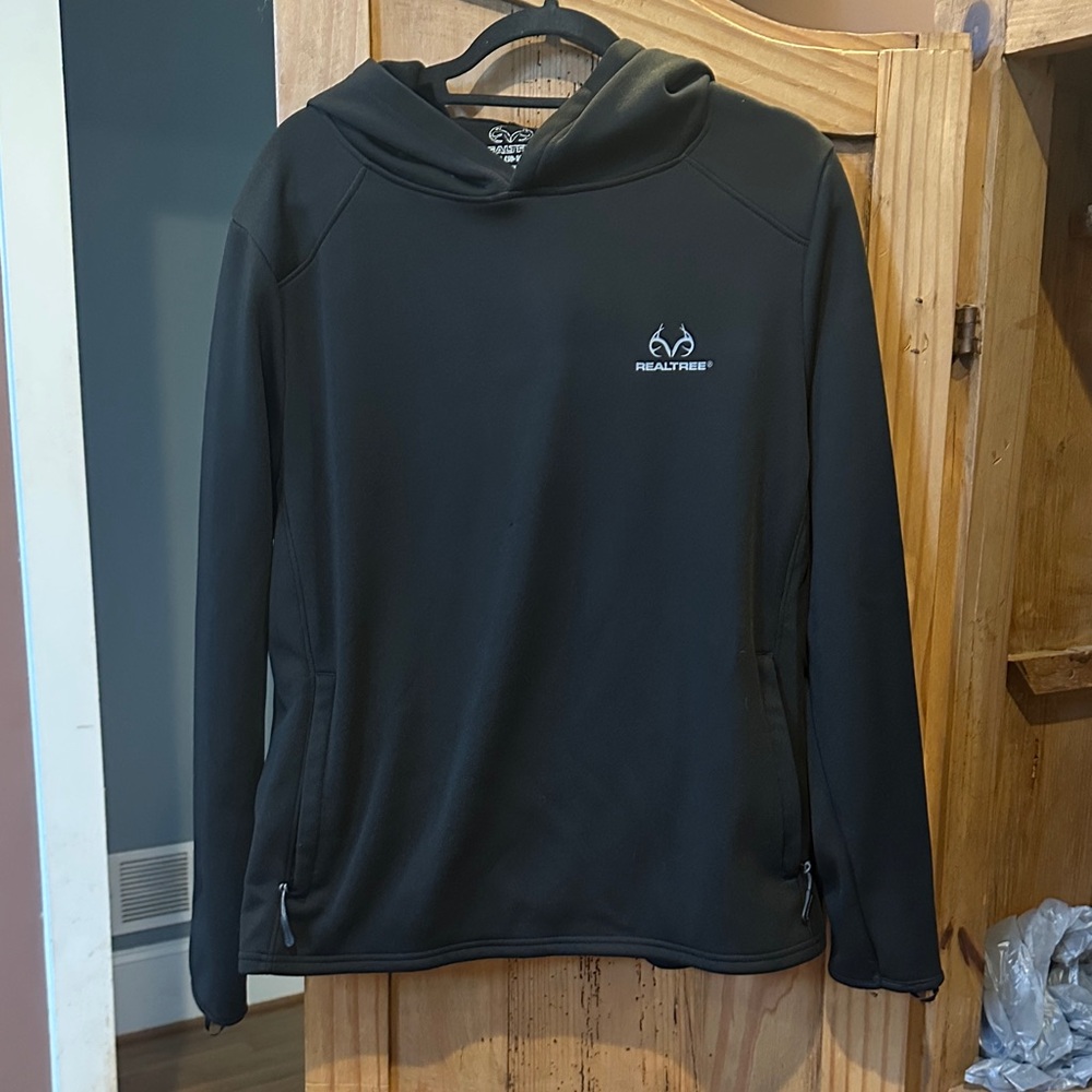 Realtree Charcoal Gray Pullover Hoodie